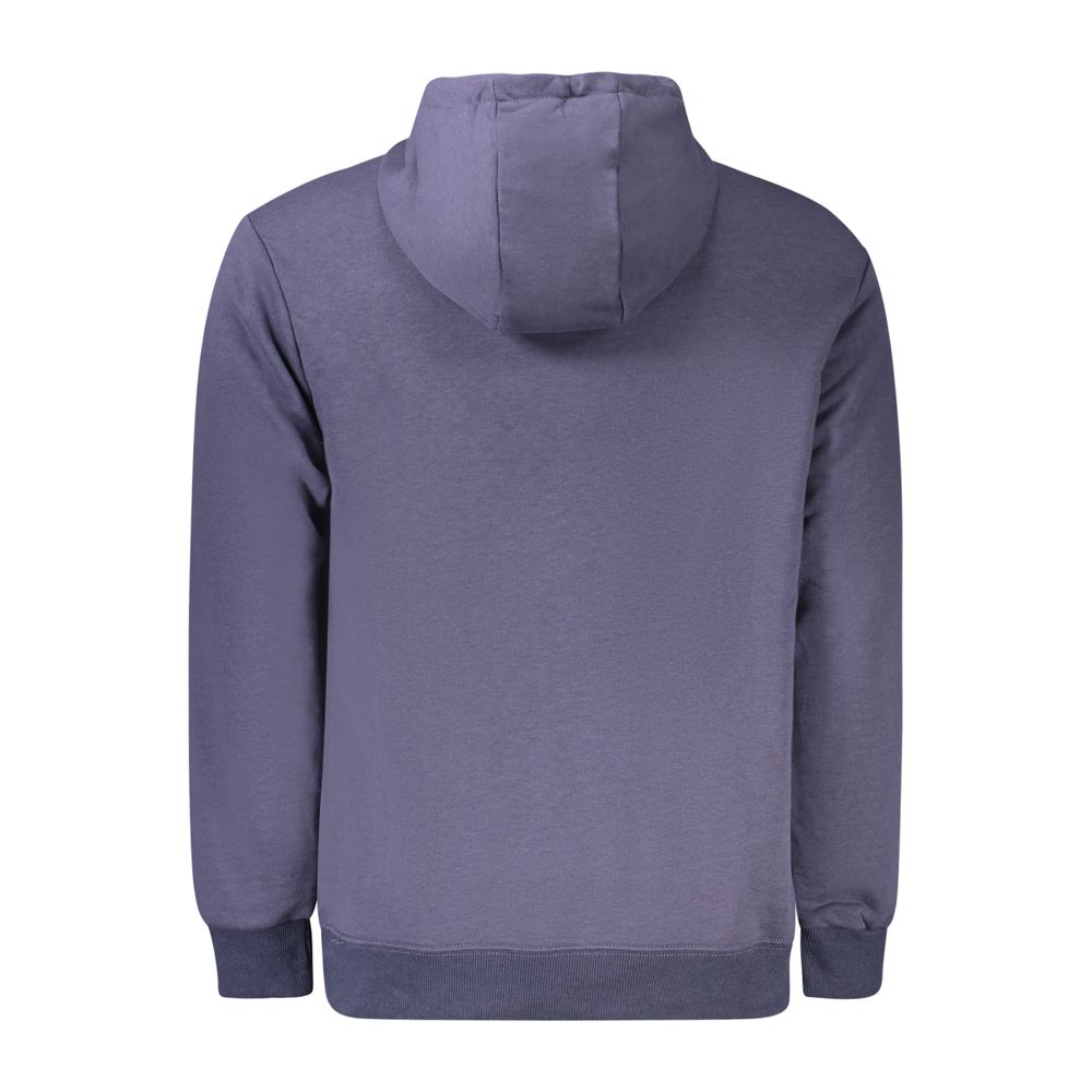 Marina Yachting blue cotton men's sweatshirt with crewneck and long sleeves, casual and comfortable for everyday wear.