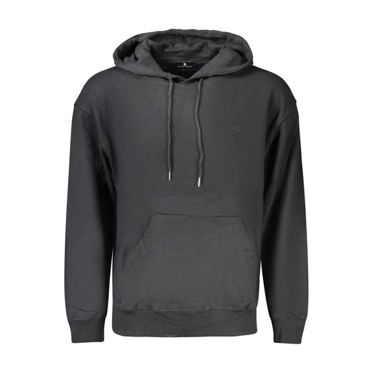 Marina Yachting Black Cotton Men's Sweatshirt Marina Yachting