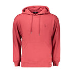 Red cotton men's sweatshirt by Marina Yachting with a comfortable fit and classic design, shown on a plain background.
