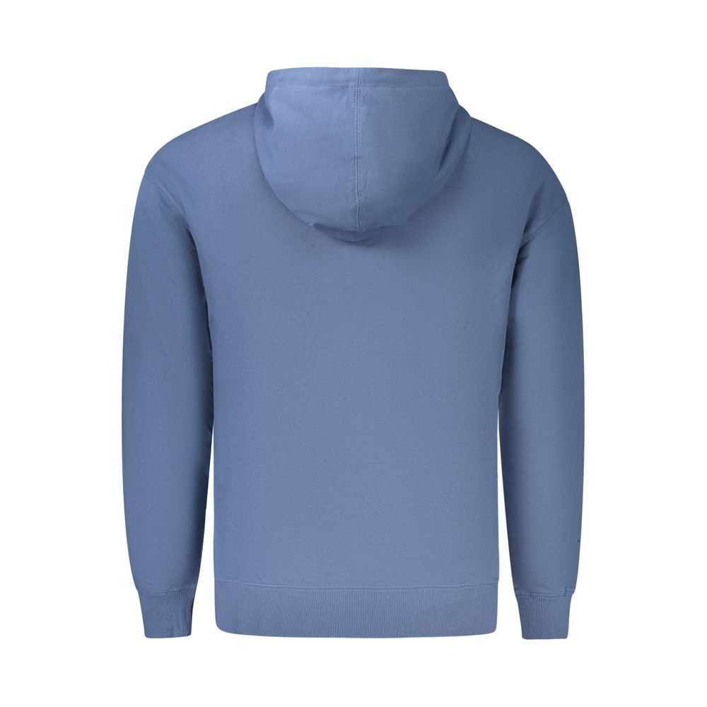 Marina Yachting blue cotton men's sweatshirt with a crew neckline and long sleeves, casual and comfortable for everyday wear.
