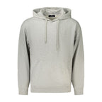 Marina Yachting gray cotton men's sweatshirt with crew neck and long sleeves, casual style and comfortable fit.