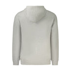 Gray cotton men's sweatshirt by Marina Yachting, featuring a comfortable fit and casual style, shown on a model.