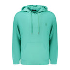 Marina Yachting Verde cotton men's sweatshirt with crew neckline and long sleeves, casual style in green color.
