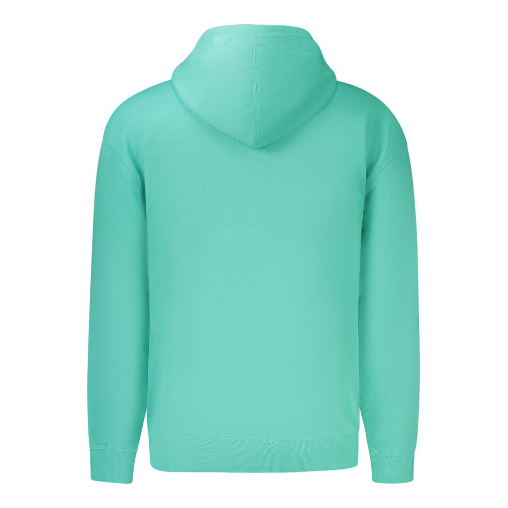 Marina Yachting Verde cotton men's sweatshirt with crew neckline and long sleeves, casual and comfortable clothing.