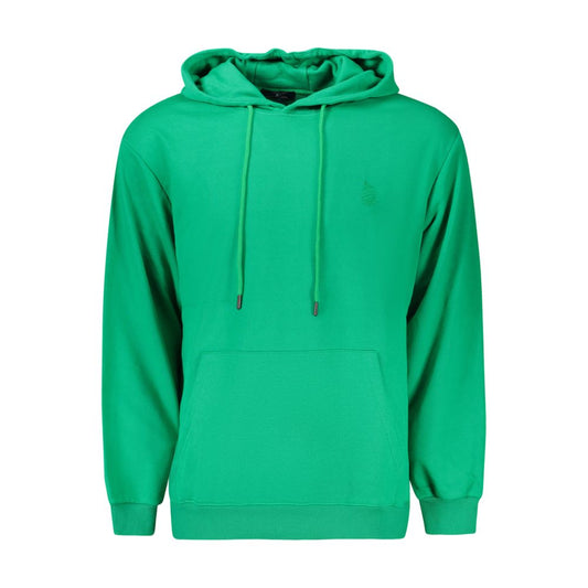 Marina Yachting Green Cotton Men's Sweatshirt Marina Yachting