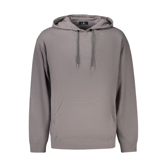 Marina Yachting Gray Cotton Mens Sweatshirt Marina Yachting