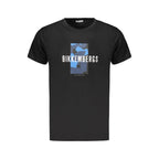 Bikkembergs Black Cotton Men T-Shirt