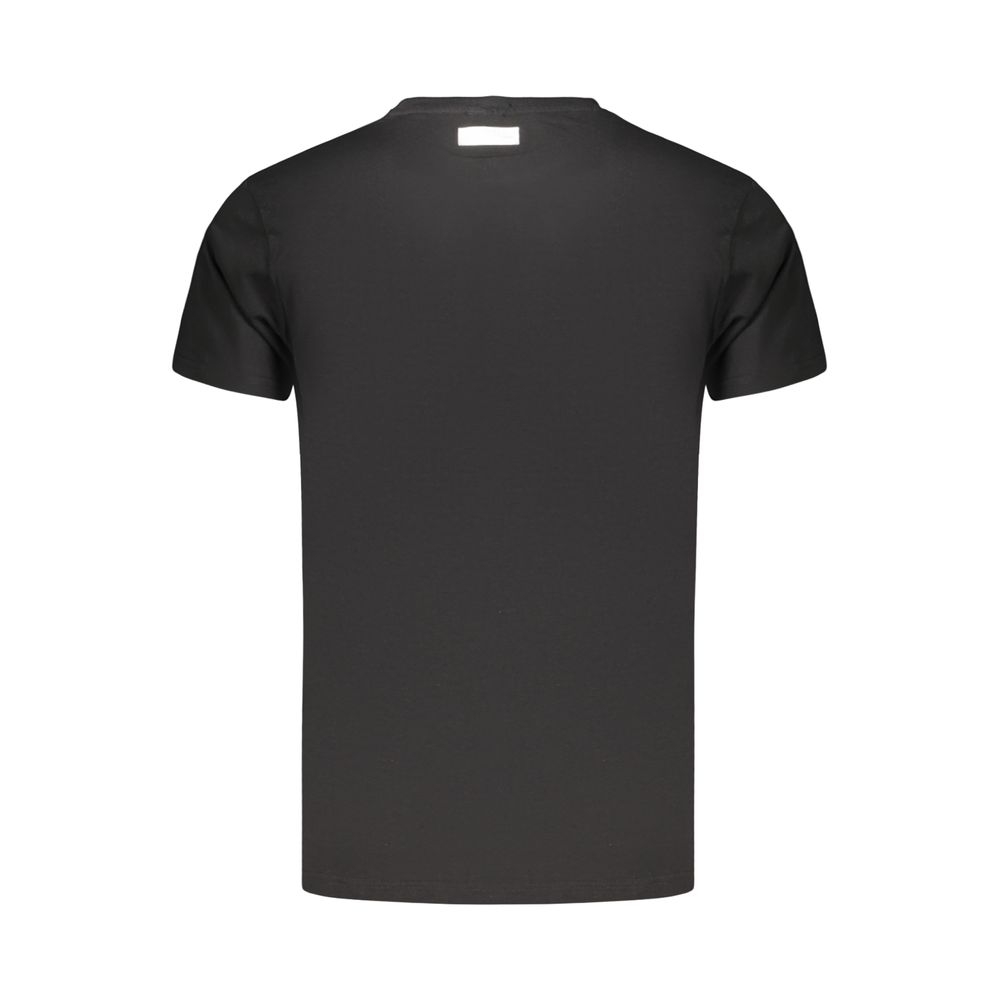 Bikkembergs Black Cotton Men's T-Shirt - Eljoys Fashion 
