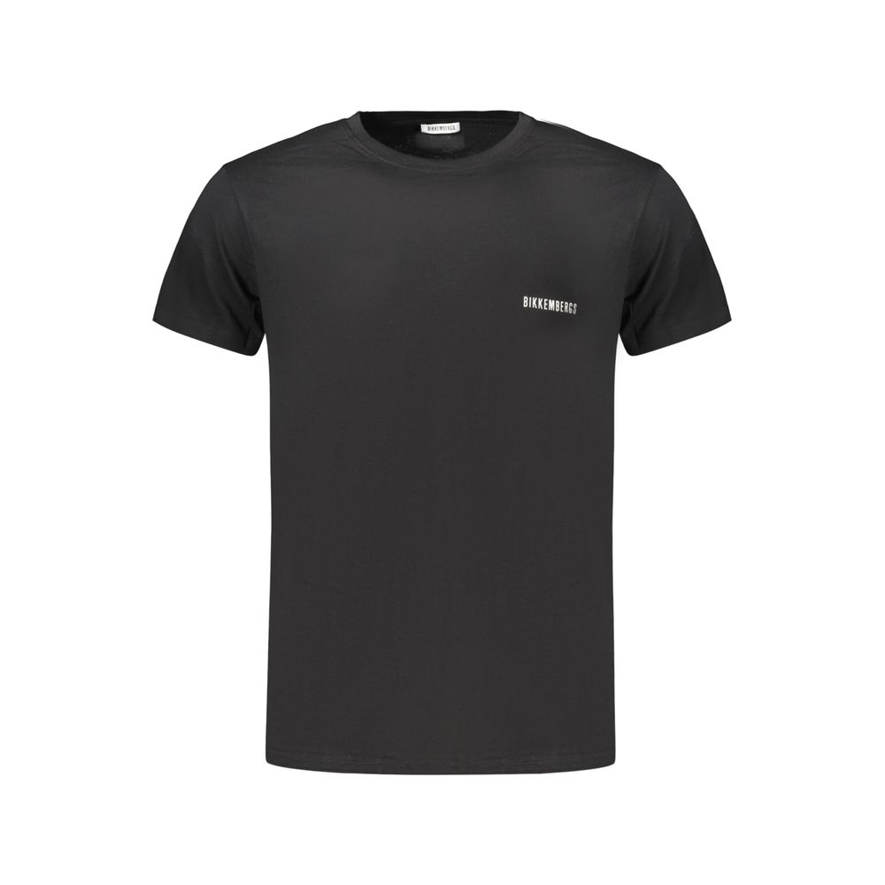 Bikkembergs Black Cotton Men's T-Shirt Bikkembergs