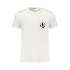 Bikkembergs White Cotton Men's T-Shirt Bikkembergs