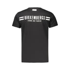 Bikkembergs Black Cotton Men's T-Shirt Bikkembergs