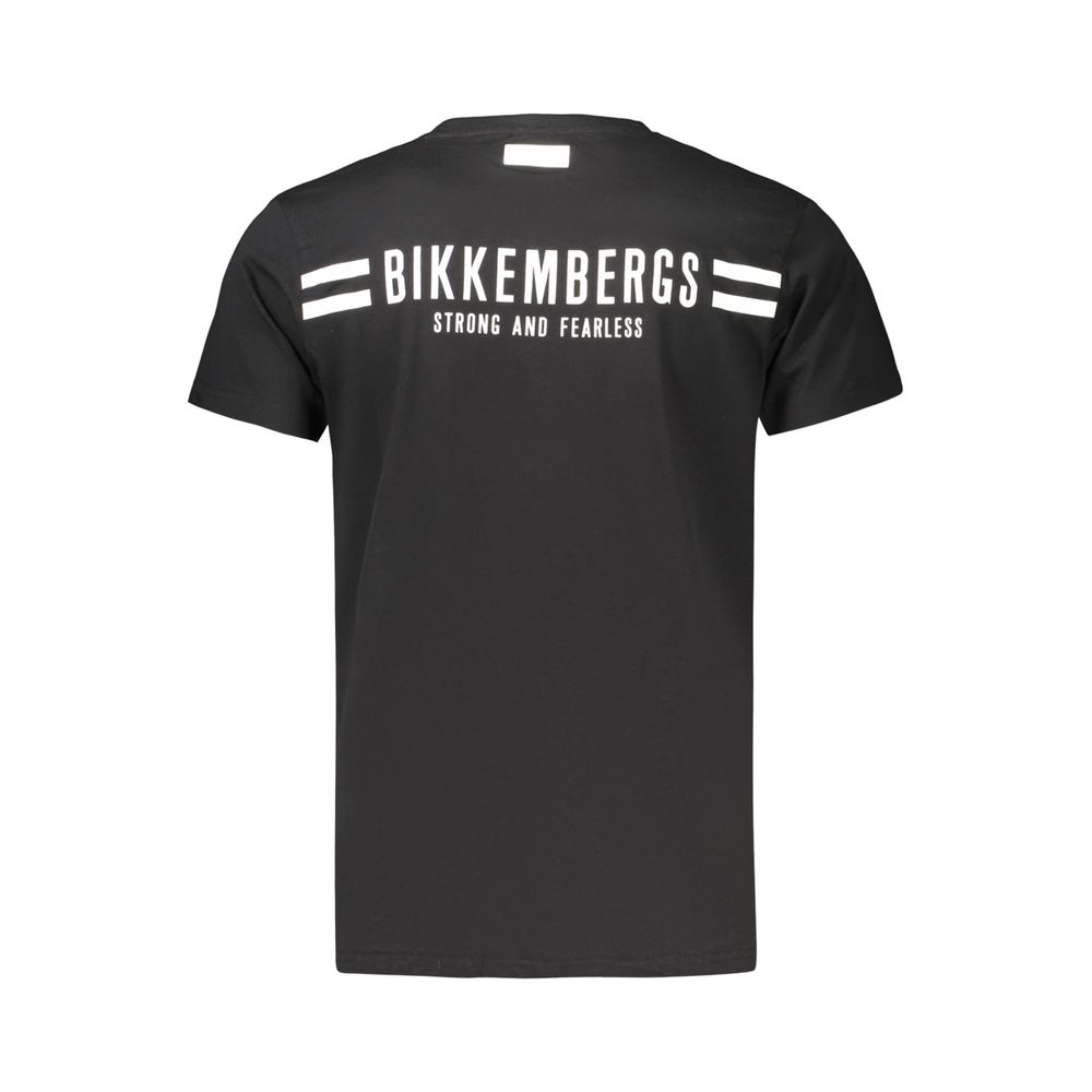 Bikkembergs Black Cotton Men's T-Shirt Bikkembergs