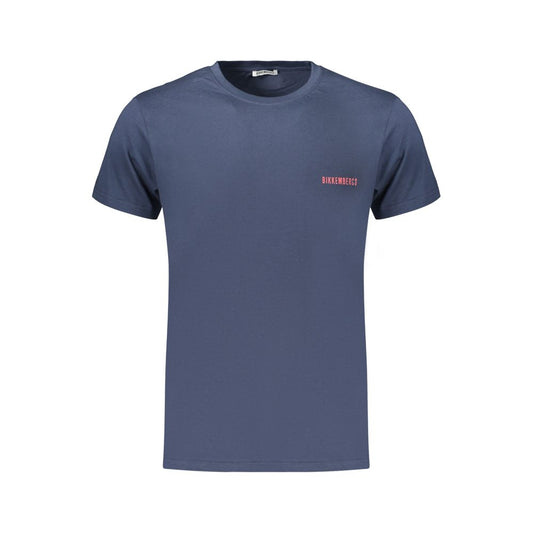 Bikkembergs Blue Cotton Men's T-Shirt Bikkembergs