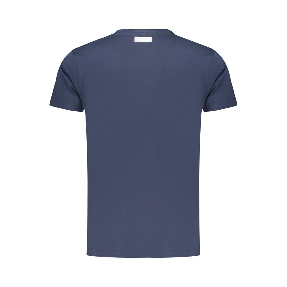 Bikkembergs Blu Cotton Men's T-Shirt Bikkembergs