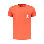 Bikkembergs Orange Cotton Men's T-Shirt Bikkembergs
