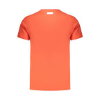 Bikkembergs Orange Cotton Men's T-Shirt Bikkembergs