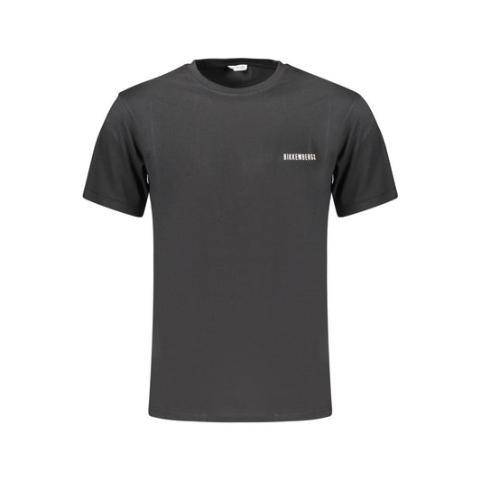 Bikkembergs Black Cotton Men's T-Shirt Bikkembergs