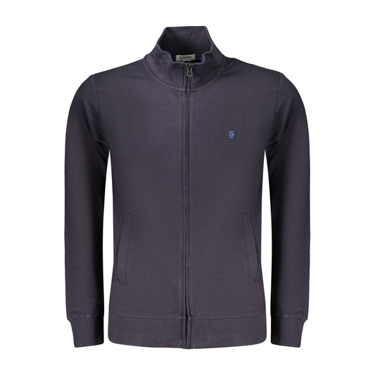 Coveri Moving Blue Cotton Men's Sweatshirt Coveri Moving