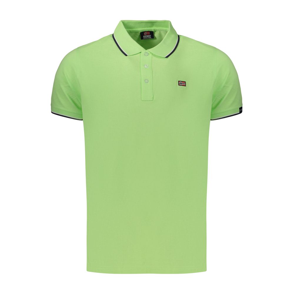 Norway 1963 Verde Cotton Men's Polo Norway 1963