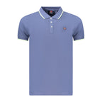 Norway 1963 Blue Cotton Men's Polo Shirt Norway 1963