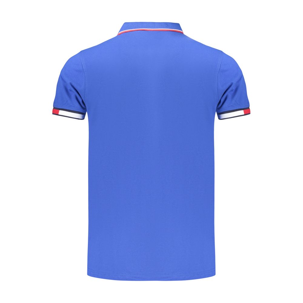 Norway 1963 Blue Cotton Men's Polo Shirt Norway 1963