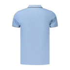 Norway 1963 Azzurro Cotton Mens Polo