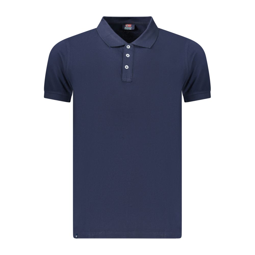 Norway 1963 Blue Cotton Men's Polo Norway 1963