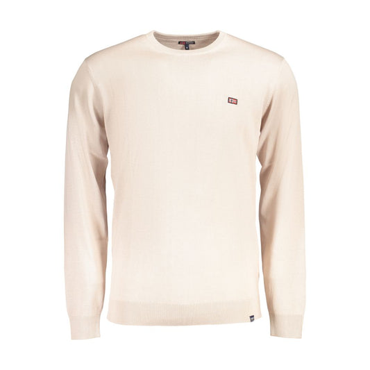 Norway 1963 Beige Cotton Men's Sweater Norway 1963