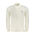 White cotton men's sweater by Norway 1963, featuring a classic fit and smooth knit texture.