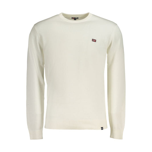 Norway 1963 Bianco Cotton Men's Maglia Norway 1963