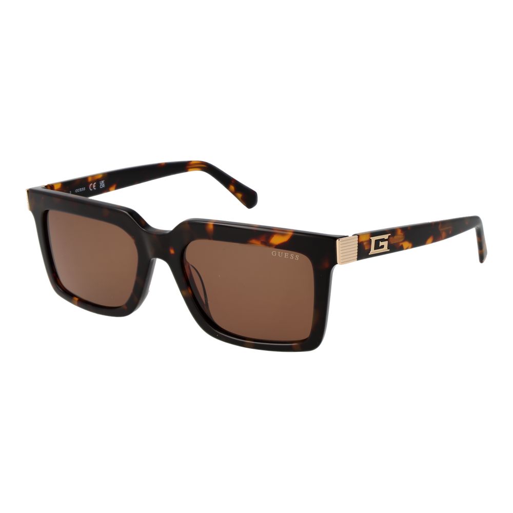 Guess Brown Acetate Sunglasses Guess