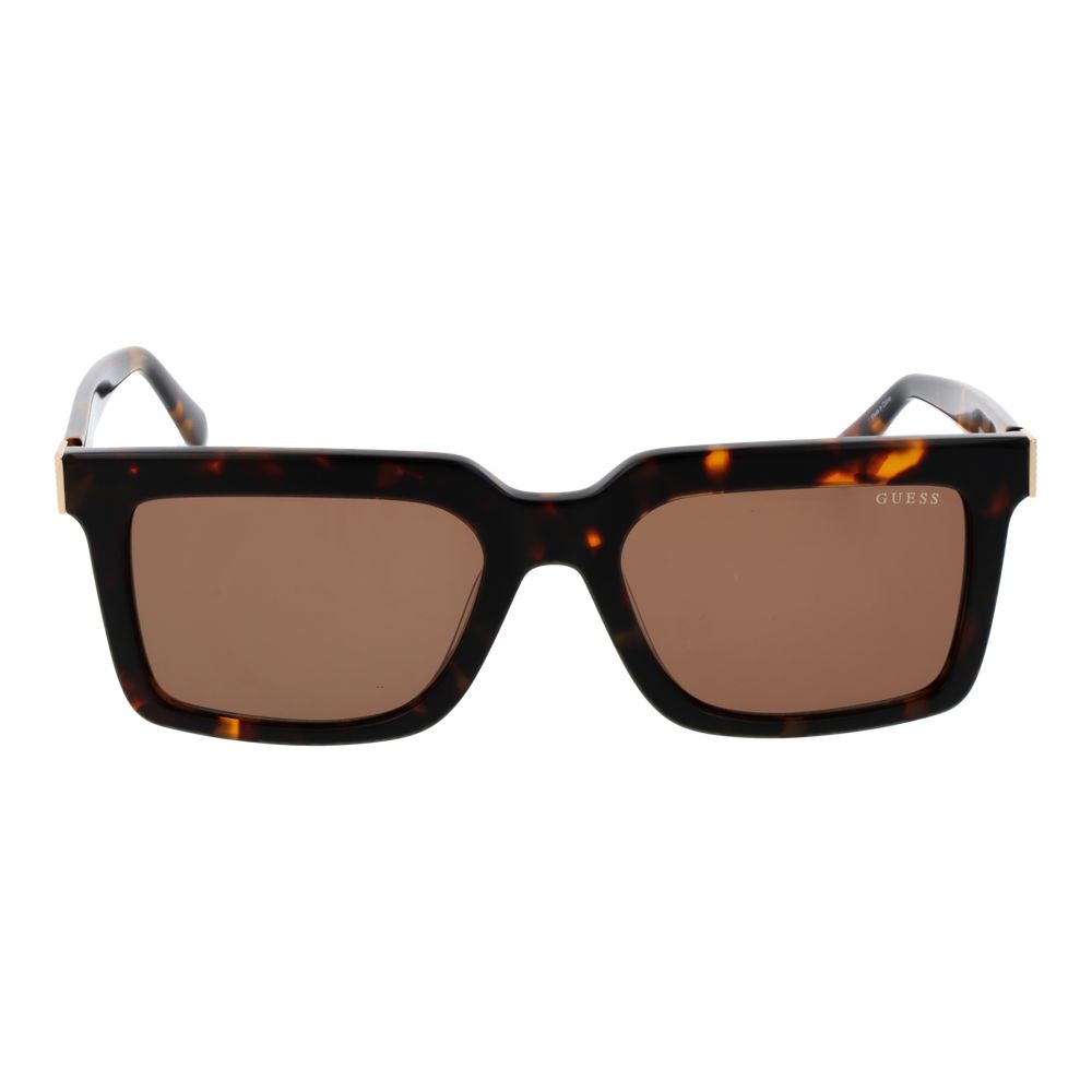 Guess Brown Acetate Sunglasses Guess