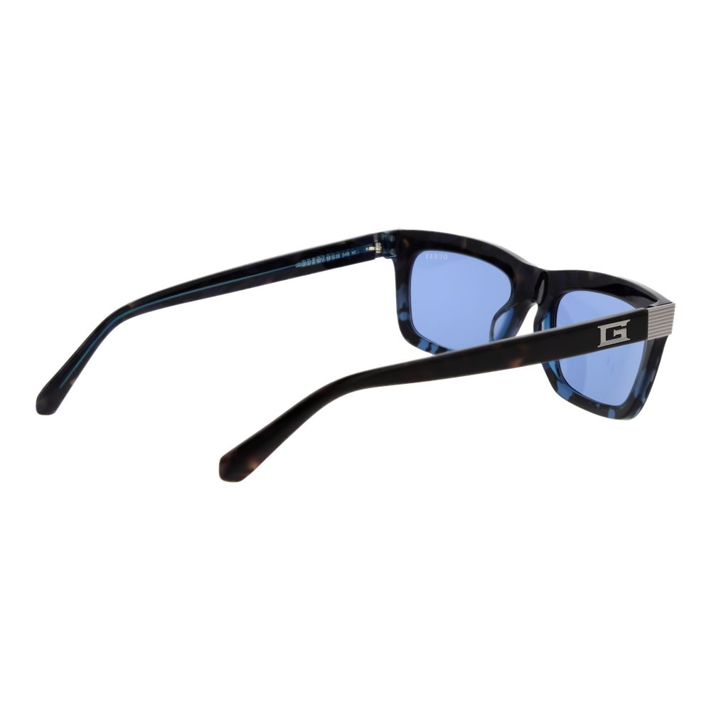 Guess Blue Acetate Sunglasses Guess