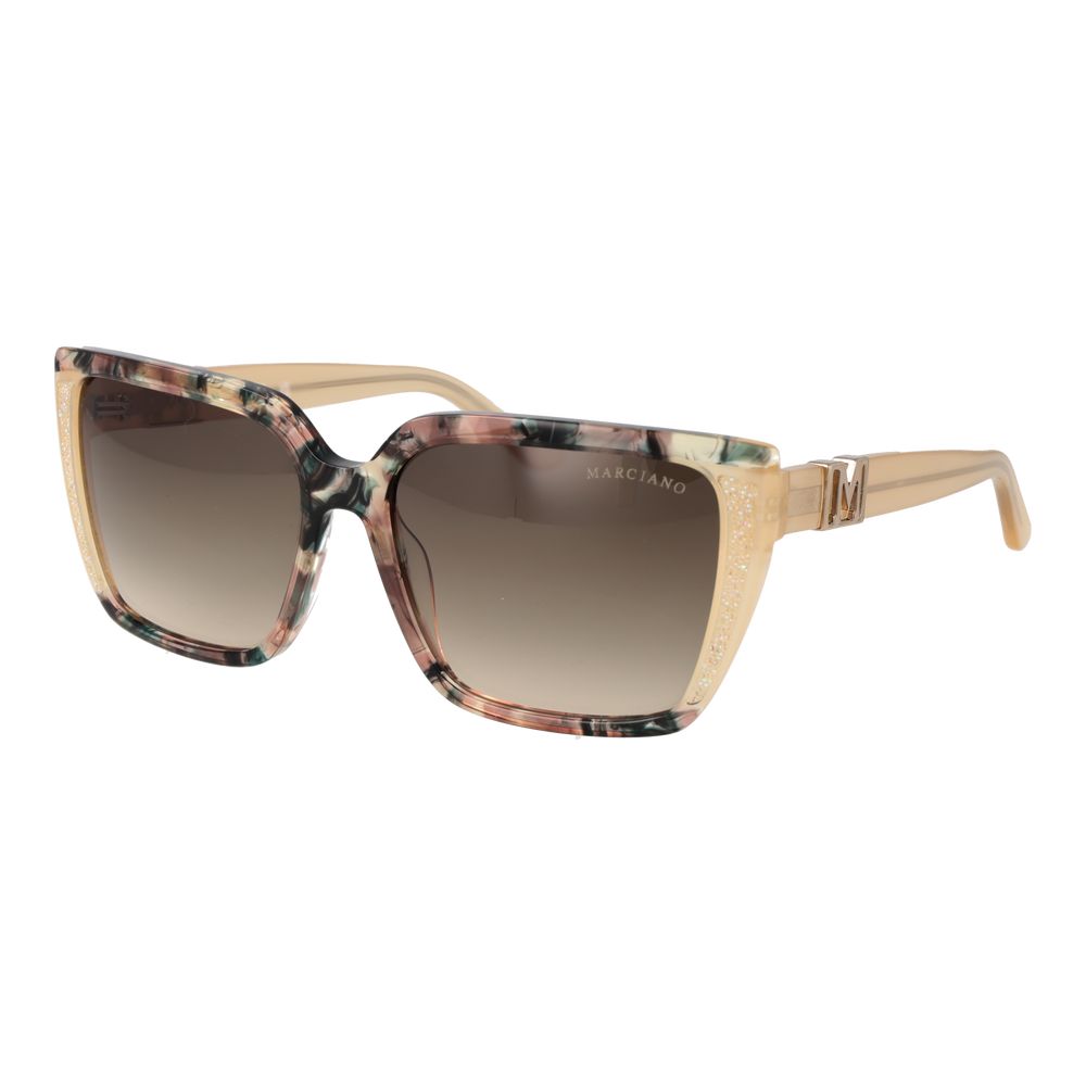 Marciano by Guess Beige Acetate Sunglasses Marciano by Guess