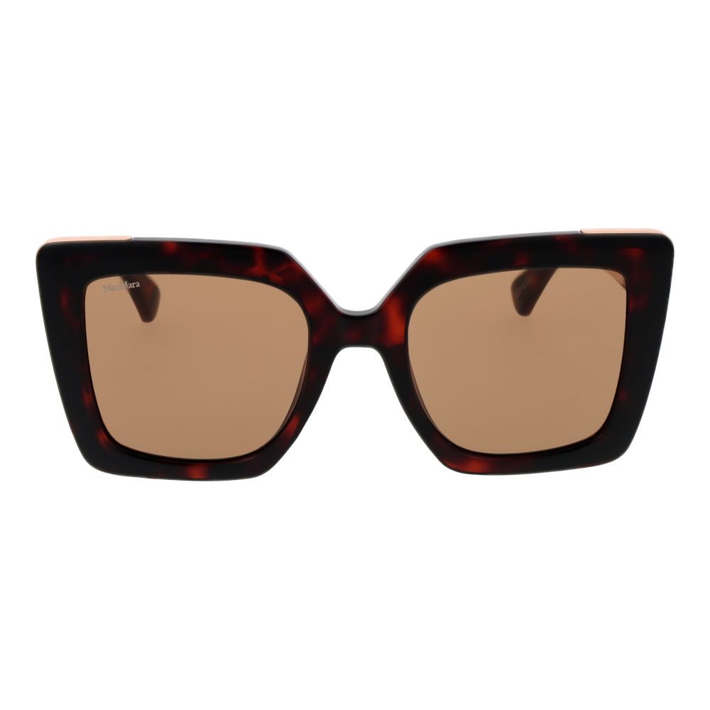 Max Mara Brown Plastic Sunglasses Max Mara