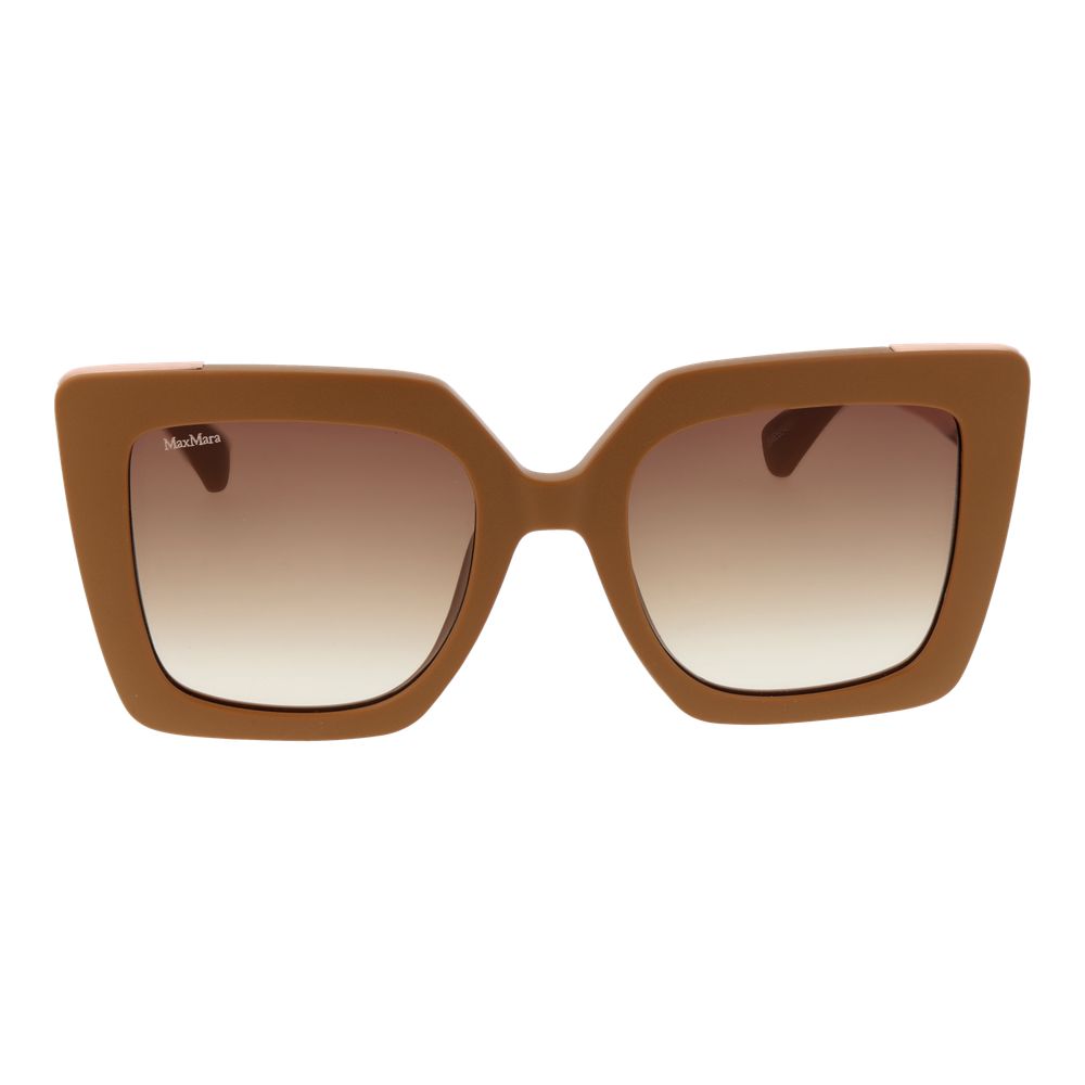 Max Mara Brown Plastic Sunglasses Max Mara
