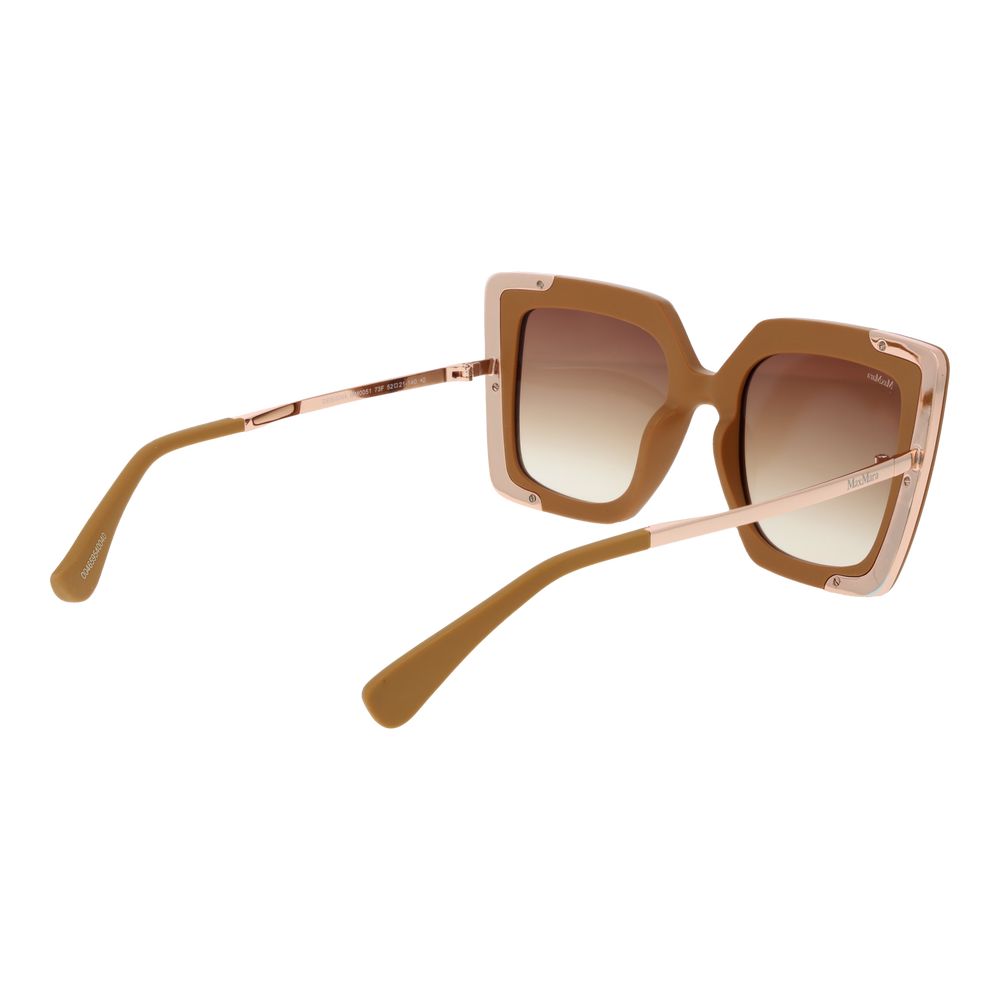 Max Mara Brown Plastic Sunglasses Max Mara