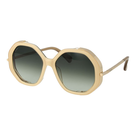 Max Mara Beige Acetate Sunglasses Max Mara