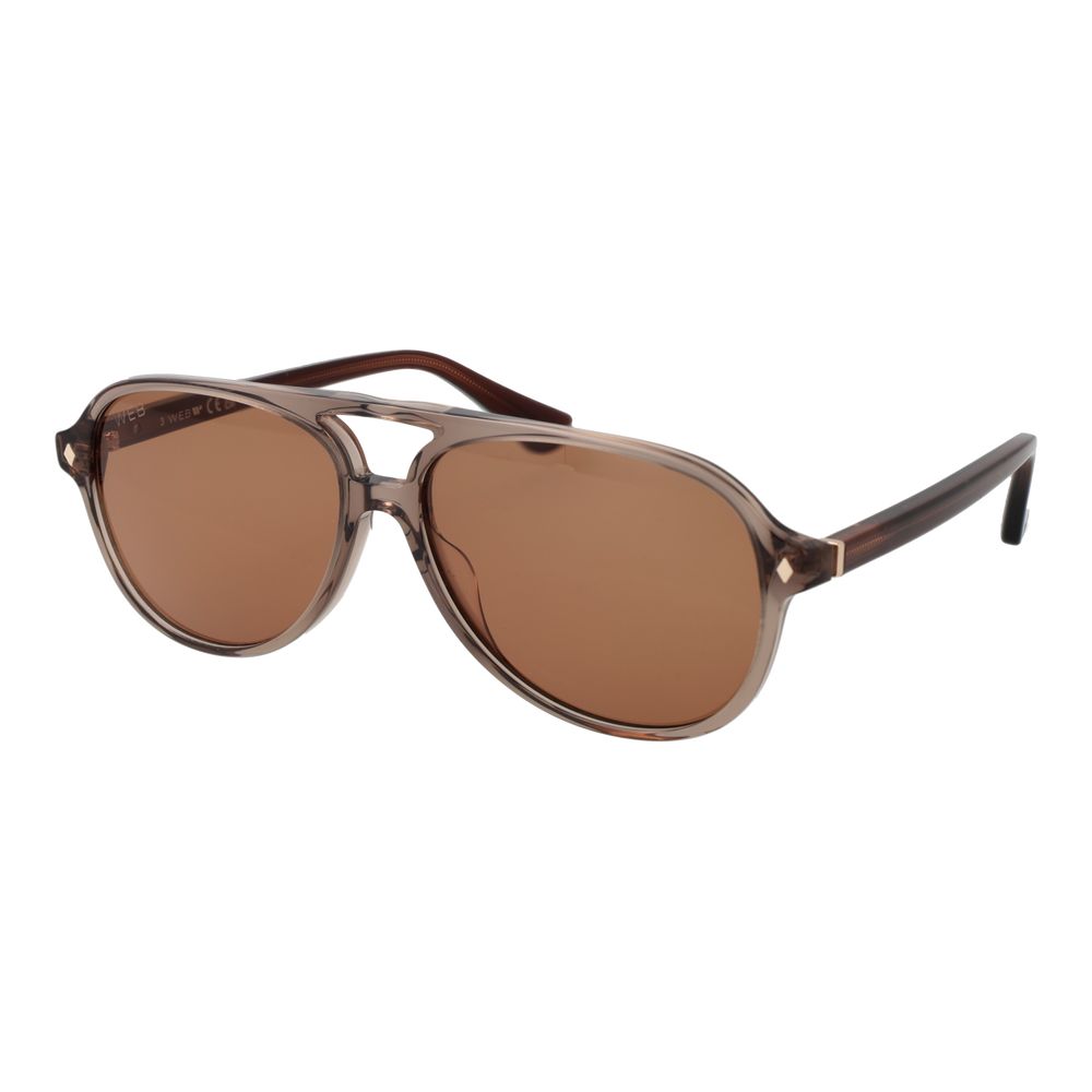 Web Brown Acetate Sunglasses Web