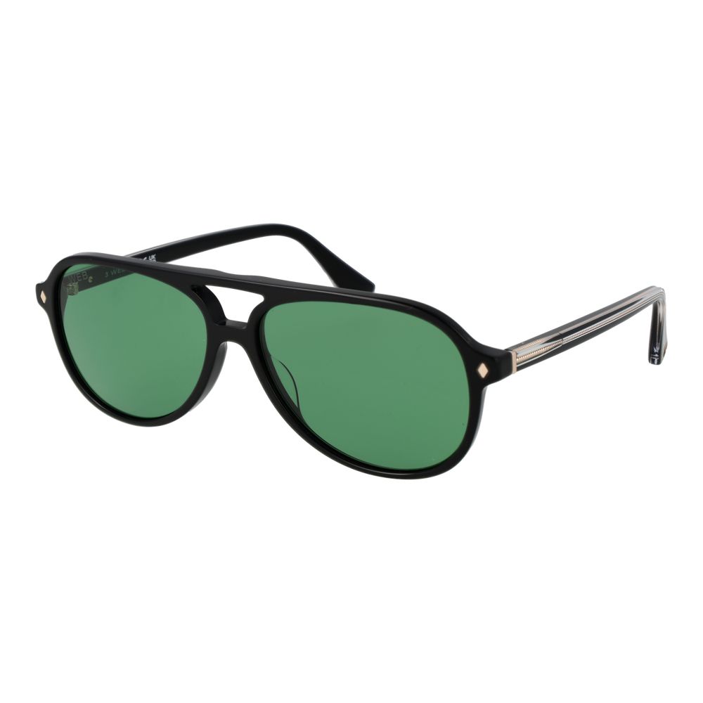 Web Black Acetate Sunglasses Web