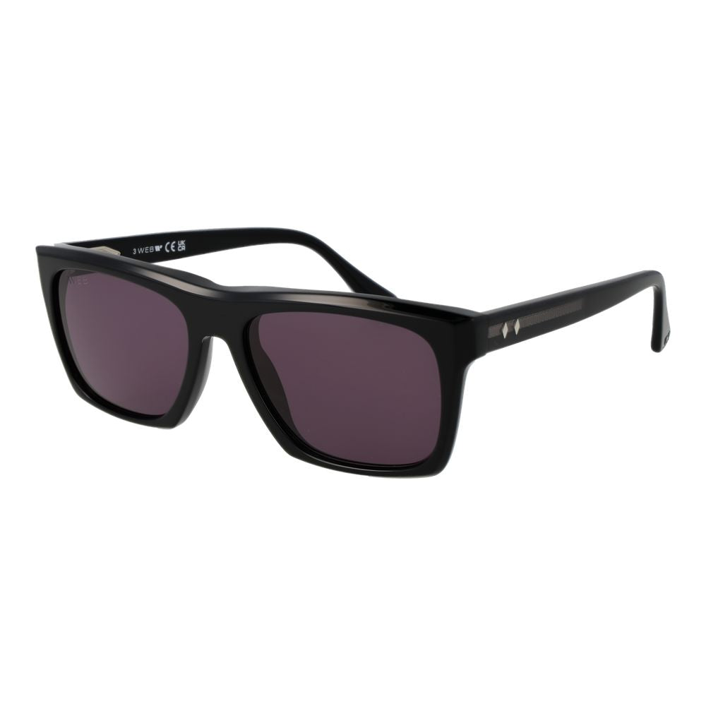 Web Black Acetate Sunglasses Web