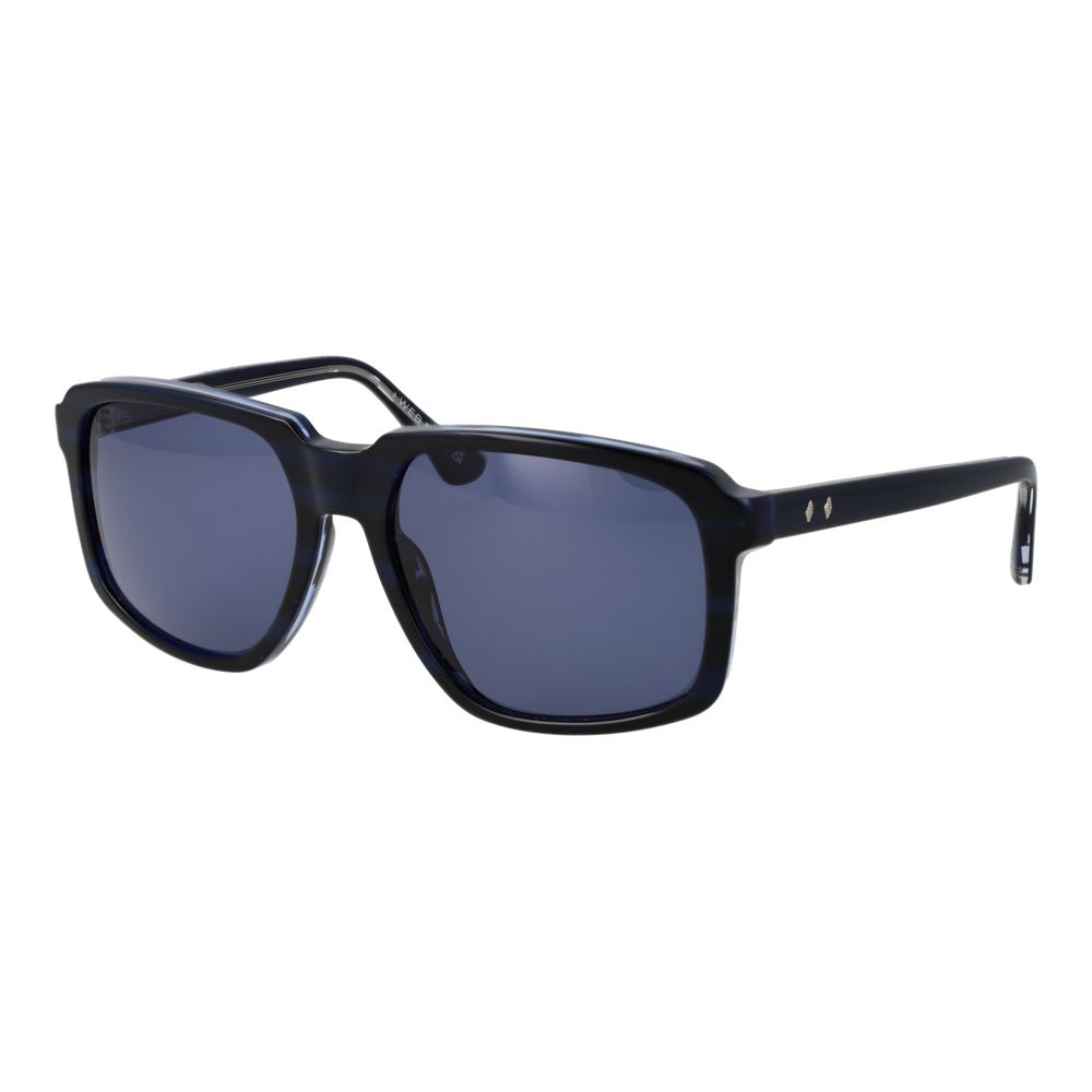 Web Blue Acetate Sunglasses Web