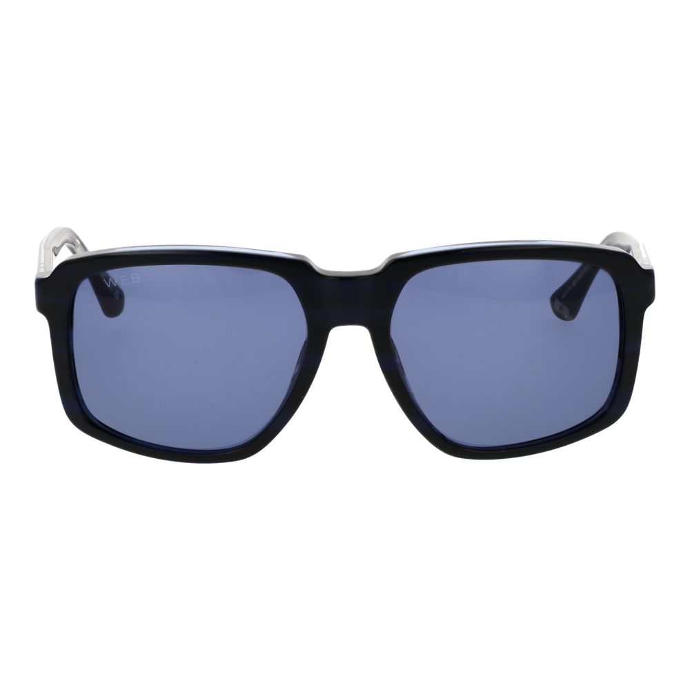 Web Blue Acetate Sunglasses Web