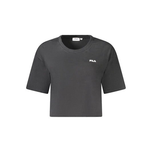 Fila Black Cotton Women's T-Shirt Fila