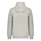 Grey cotton men's sweatshirt by Fila featuring a classic crewneck and relaxed fit, ideal for casual wear.