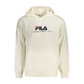 Fila Bianco cotton men's sweatshirt shown in white, featuring a crew neck and classic fit for casual wear.