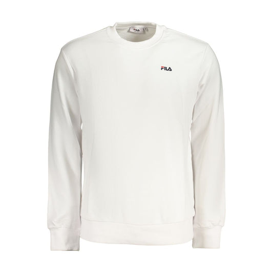 Fila White Cotton Men's Sweatshirt Fila
