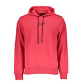 Cavalli Class Rosso Cotton Mens Sweatshirt Cavalli Class