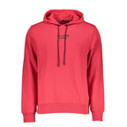 Cavalli Class Rosso Cotton Mens Sweatshirt Cavalli Class