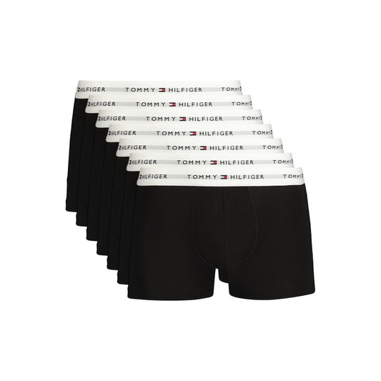 Tommy Hilfiger Black Cotton Mens Underwear Tommy Hilfiger